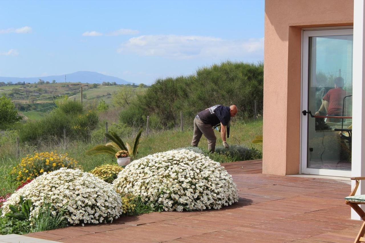 Agriturismo Il Cielo In Terra Sant'Oreste Bagian luar foto