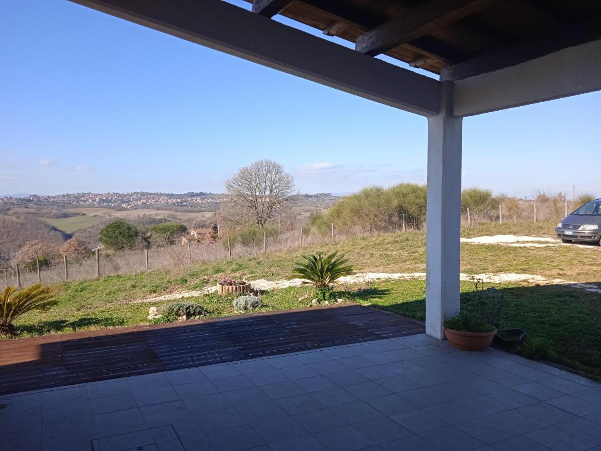 Agriturismo Il Cielo In Terra Sant'Oreste Bagian luar foto