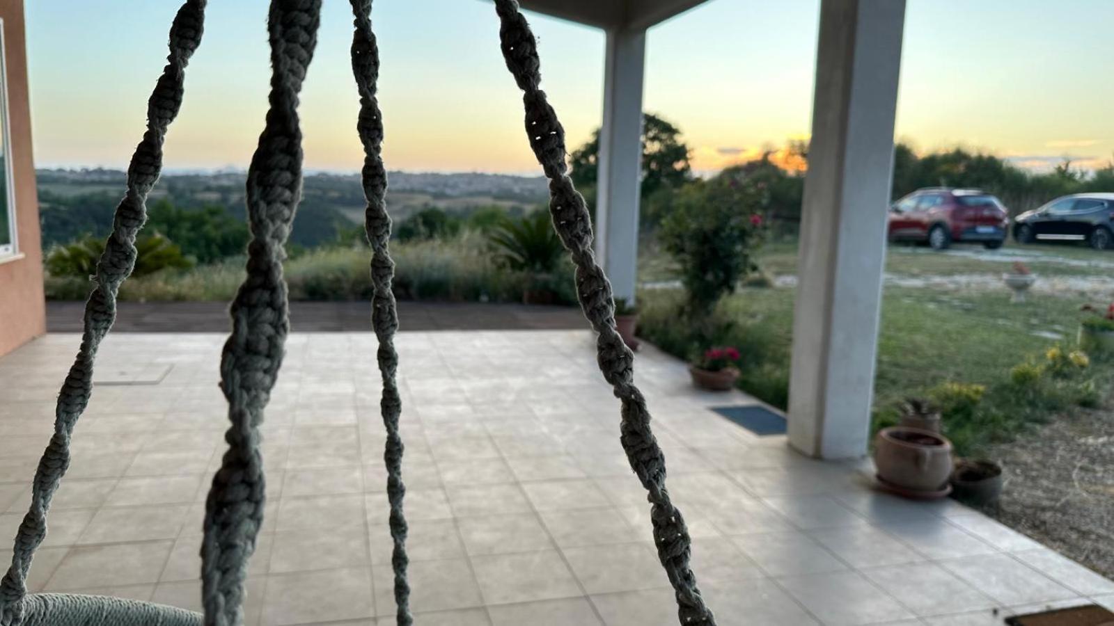 Agriturismo Il Cielo In Terra Sant'Oreste Bagian luar foto